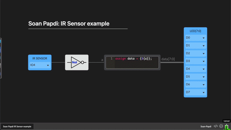 IR sensor example