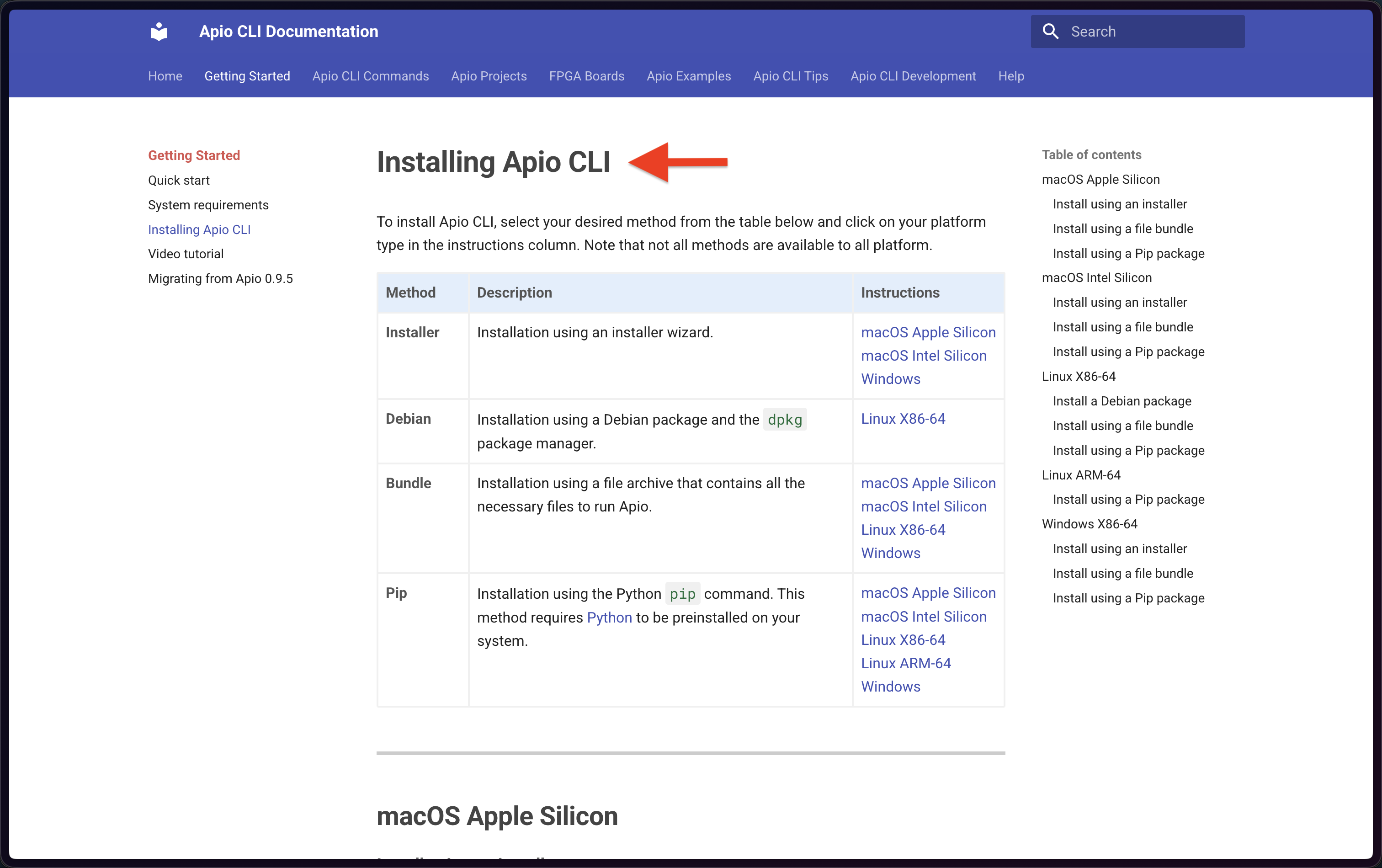 Apio CLI documentation